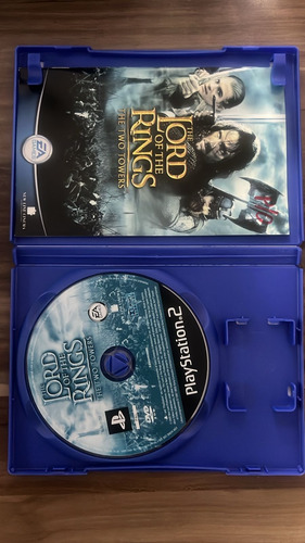 Jogo The Lord Of The Ring : The Two Towers Do Ps2 Europeu