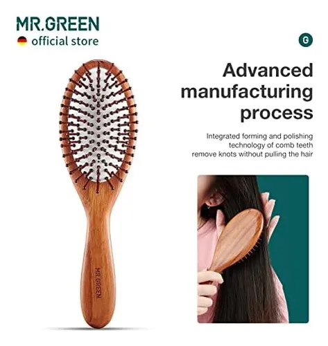 Mrgreen Cepillo Para El Cabello Cepillo Para Desenredar De