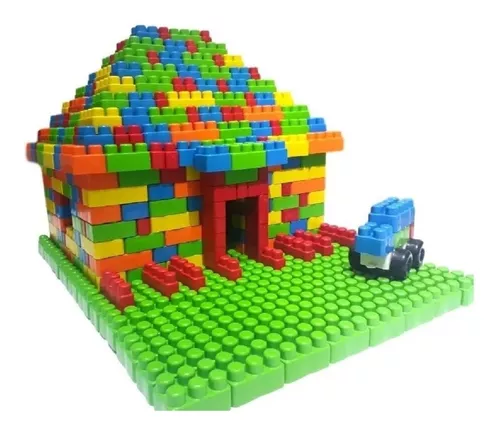 Blocos de montar Lego Monta Tudo 3D Com 1000 Peças 5 Modelos Diferentes