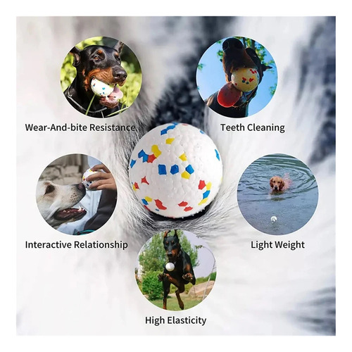 Pelota Interactiva Para Masticar Perros,limpieza De Dientes