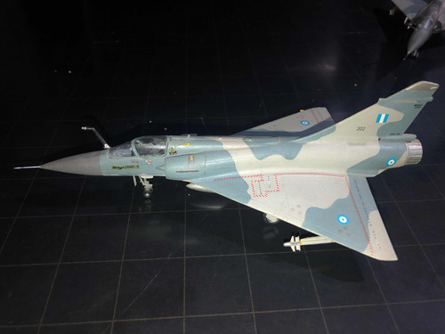 Avión Mirage 2000 Cg Griego De Italeri En 1:72