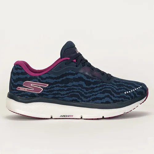 Scetchiers Ride 10 Tênis Skechers Go Run Ride 10 Feminino Marinho/vinho | Parcelamento sem ...