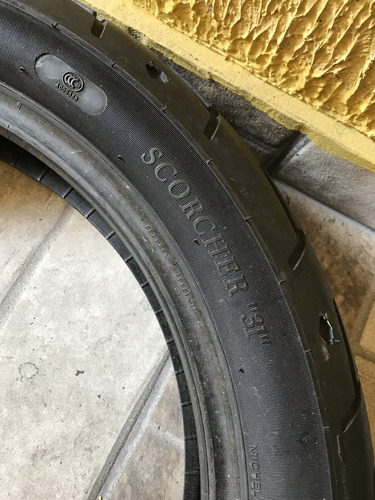 Par Pneu Moto Michelin Scorcher 31 130/80 B17 + 180/70 B16 (Usado)