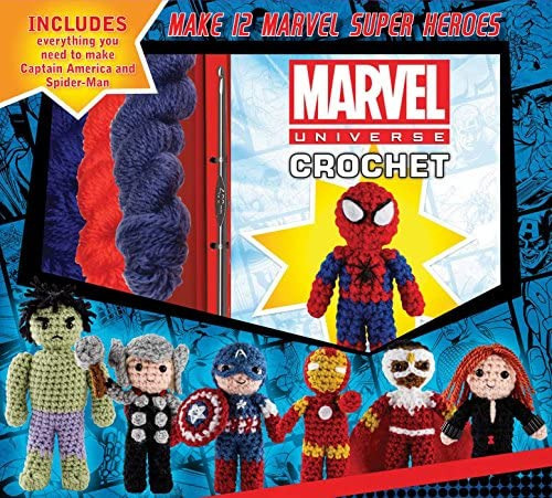Marvel Universe Crochet, de Kati Galusz. Editorial Thunder Bay Press en inglés