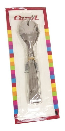 Imagen 2 de 6 de Pinza Multi Uso Gourmet Ensalada Hielo Pan 19cm Silmar