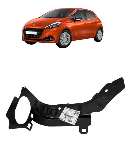 Suporte Para-lamas Dianteiro Peugeot 208 2012 2013 2014