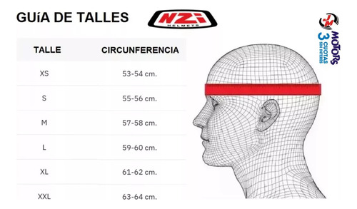 Jm Nuñez Casco Integral Doble Visor Nzi Eurus 4 + Visor Rojo Gris Lobo Branded 2xl 63-64cm