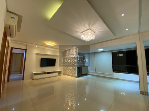 Imagem 1 de 26 de 3 Suítes, Com Home Office, Totalmente Decorado Com 113 M² E 2 Vagas. - Ap00008 - 68424607