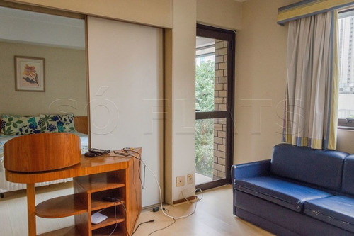 Imagem 1 de 15 de Flat Próximo Ao Parque Do Ibirapuera Para Locação Com Entrada Imediata. - Sf3521