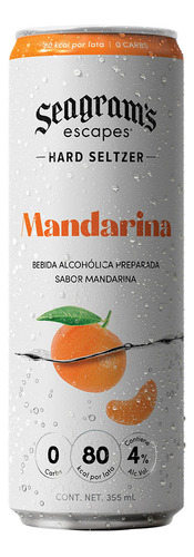 Bebida Seagram´s Hard Seltzer Mandarina 355ml