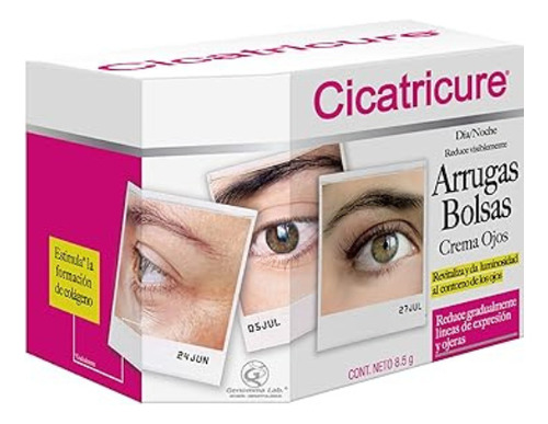Crema Para Ojos Arrugas y Bolsas Dia y Noche 8.5g Cicatricure