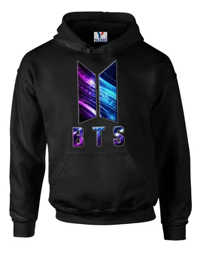 Sudadera bts negra hotsell