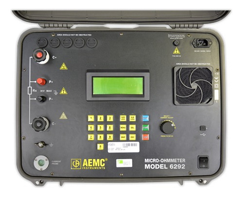 Micróhmetro Digital De 200 A, Modelo 6292 Aemc