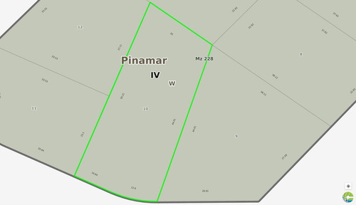 Imagen 12 de 12 de Lote En Venta - Zona Alamos - Pinamar