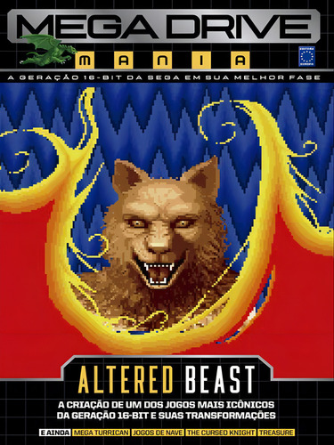 Mega Drive Mania Volume 8 Altered Beast, De Editora Europa. Editorial Europa, Capa Mole Em