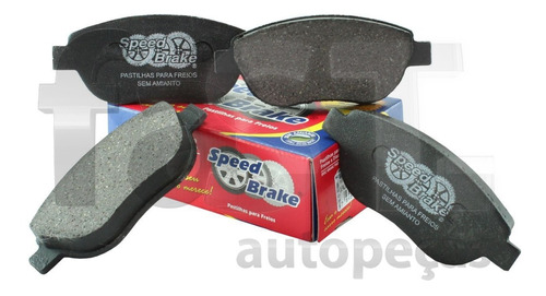 Pastilha Traseira Speedbrake Monza / Ipanema Efi 2.0 316