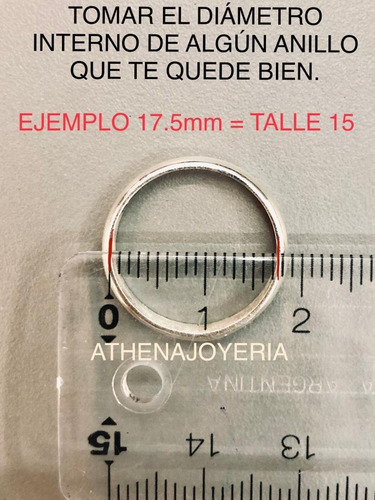 Imagen 4 de 4 de Alianzas Anillos Compromiso Plata Y Oro Rojo Rosa Piedras