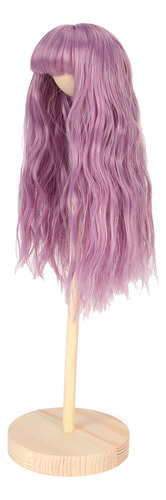 Peluca De Muñeca Artificial De Seda De Alta Temperatura, Pel