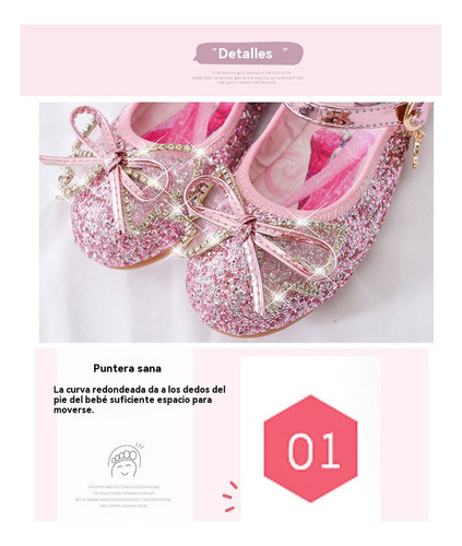 Zapatos De Princesa Para Niñas Con Suela Blanda