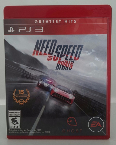 Imagen 1 de 2 de Need For Speed Rivals Ps3 Fisico Sellado Cuotas Ade