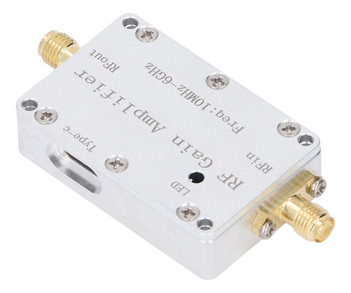 Amplificador De Ganancia Rf De Bajo Ruido 10mhz-6ghz 10db Pr