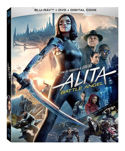 Blu-ray + Dvd Alita Battle Angel / La Ultima Guerrera