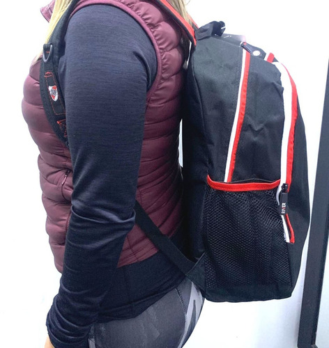 Imagen 5 de 10 de Mochila River Plate Licencia Oficial Escolar Futbol Grande F