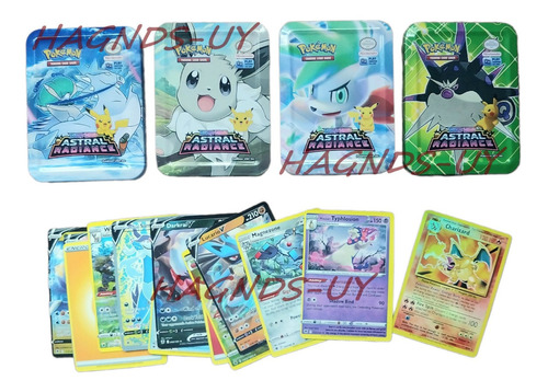 Pack Cartas Pokémon Tcg Sword & Shield Set En Lata 2023