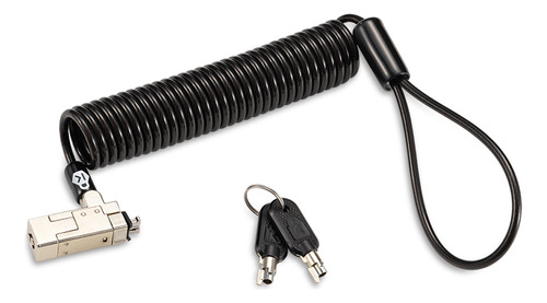 Cable De Seguridad Nanosaver Slim Portátil 2.0 K65025ww Color Negro