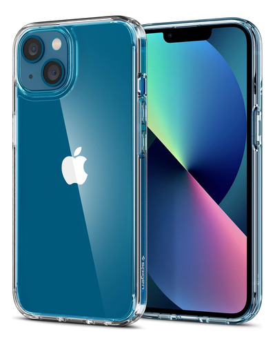 Capa Spigen Ultra Hybrid Para iPhone 13 - Transparente