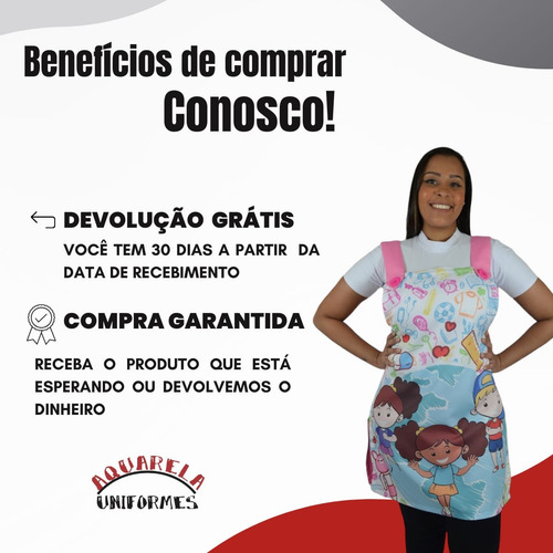 Avental Para Professores E Educação Infantil Planeta!