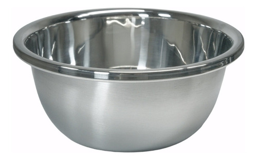 Bowl Metálico Acero Inoxidable 26 Cm Ensaladera Mezclador