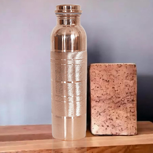 Botella Kalaratri , De Cobre Puro , Capacidad De 1 L