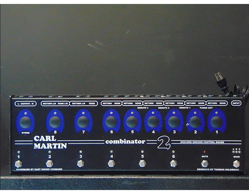 Loop Efectos Carl Martin Combinator 2   Pedal Power Supply 