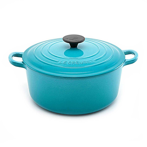 Panela Redonda 20 Cm Azul Caribe Le Creuset Le Creuset