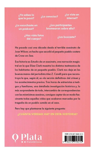Estudio De Un Asesinato. Clark, Eliza