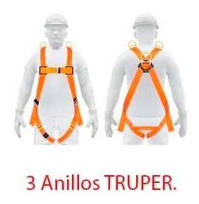 Arnés Cuerpo Completo.3 Anillos.marca Truper