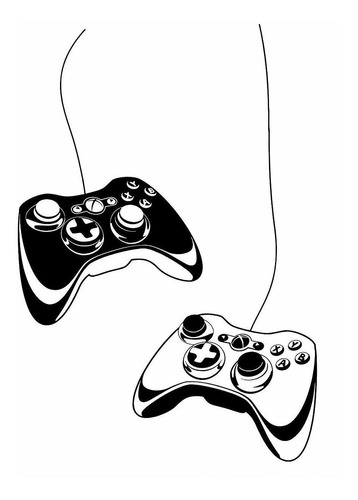 Picture It On Canvas Video Game   Controller Wall Decal...