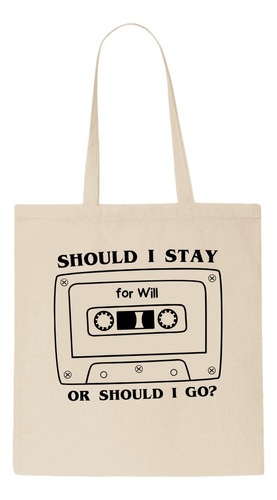 Tote Bag - Stranger Things - Should I Stay Or Should I Go?