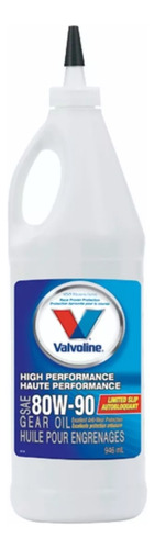 Aceite Transmision Valvoline 80w90 1l - Mineral
