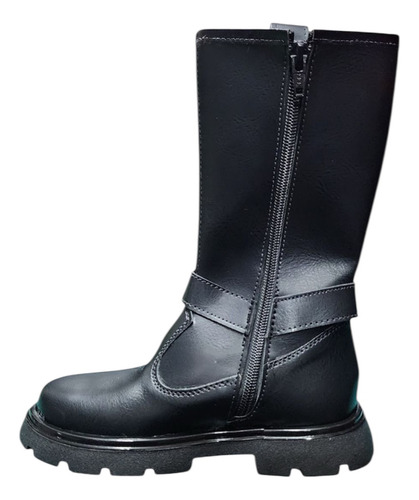 Botas Nenas Montar Vestir Moda Caña Alta Livianas C/cierre