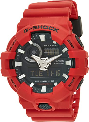 Reloj Casio G-shock Ana Digi Red Para Hombre, 656.2 Ft