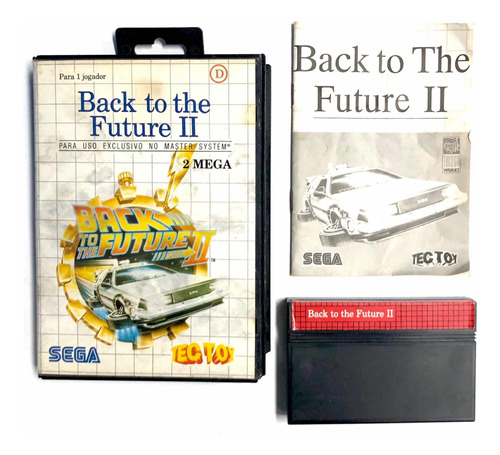 Back To The Future 2 - Juego Original Sega Master System Cib