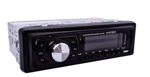 Toca Radio Fm P/ Carro Mp3 Automotivo Usb Sd Aux Player Som