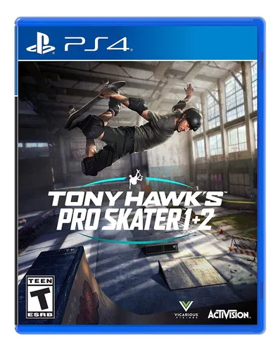 Jogo Ps4 Tony Hawk Pro Skater 1+2 Midia Fisica