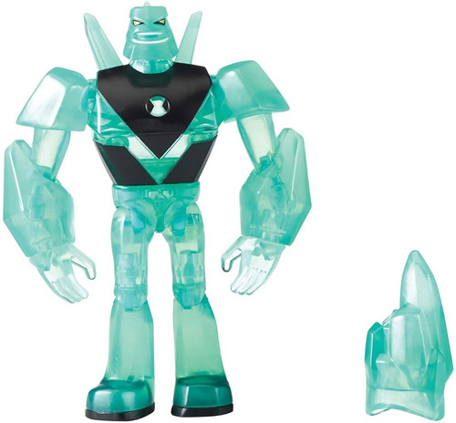 Ben 10 Figura Diamante Aliens Worlds Diamondhead Original