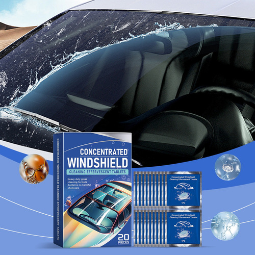 Tabletas Efervescentes Limpiaparabrisas G Car Rain Pro 2001