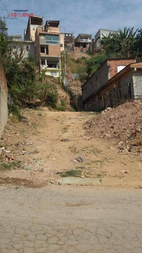 Imagem 2 de 8 de Terreno À Venda, 464 M² Por R$ 130.000 - Jardim Rogerio Levorin - Francisco Morato/sp - Te0348