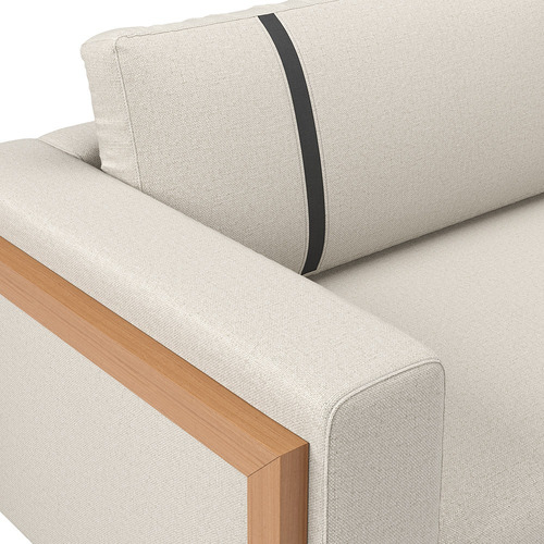 Sofá Living 4 Lugares Lin 230cm No Linho Várias Cores