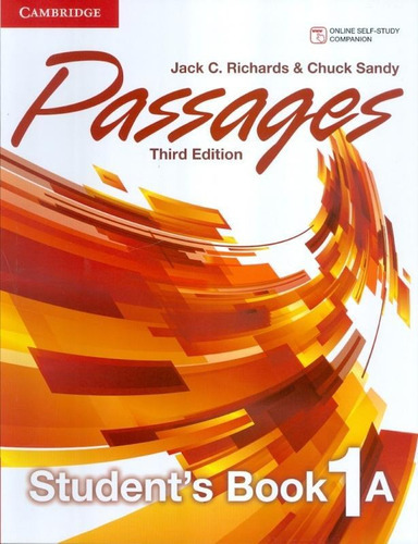 Passages 1a Student´s Book - 3rd Ed, De Richards, Jack C.. Editora Cambridge University, Capa Brochura, Edição 3 Em Inglês Americano